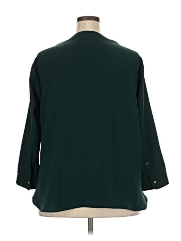 Lauren by Ralph Lauren 3/4 Sleeve Blouse (view 2)