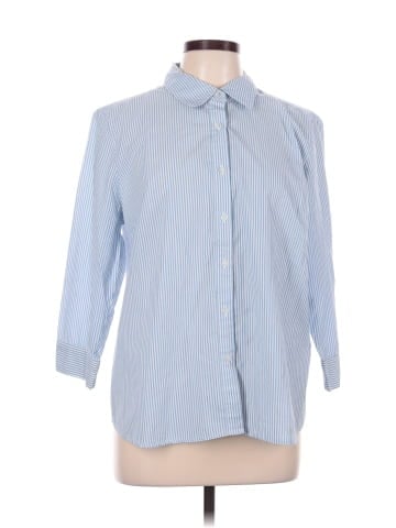 Studio Works 3/4 Sleeve Button-Down Shirt (view 1)