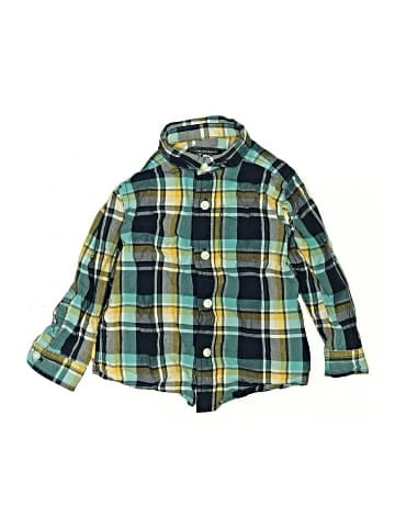 The Children's Place Long Sleeve Button-Down Shirt (view 1)