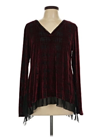 Simply Vera Vera Wang Long Sleeve Blouse (view 1)