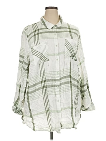 Cato Long Sleeve Button-Down Shirt (view 1)
