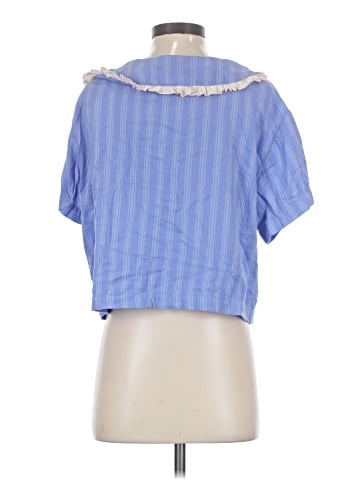 Out From Under Short Sleeve Blouse (view 2)