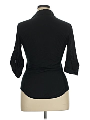 James Perse 3/4 Sleeve Button-Down Shirt (view 2)