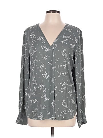 Ann Taylor Long Sleeve Blouse (view 1)