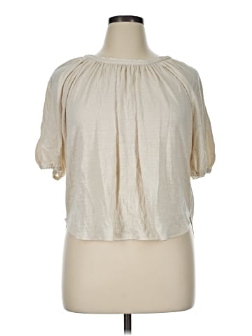 Max Studio Short Sleeve Blouse (view 1)