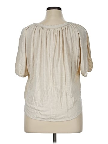 Max Studio Short Sleeve Blouse (view 2)
