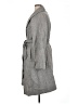Zara Basic 100% Polyester Gray Coat Size XL - photo 5