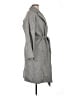 Zara Basic 100% Polyester Gray Coat Size XL - photo 4