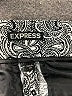 Express 100% Polyester Paisley Gray Shorts Size 00 - photo 3