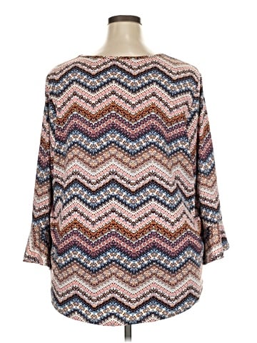 Verve Ami 3/4 Sleeve Blouse (view 2)