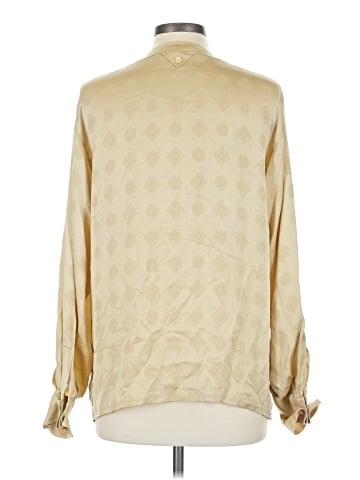 Escada Long Sleeve Silk Top (view 2)