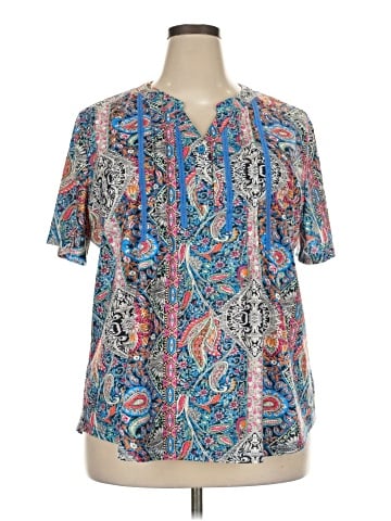 Unbranded Short Sleeve Blouse (view 1)