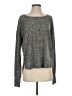 Cable & Gauge Animal Print Gray Pullover Sweater Size S - photo 1