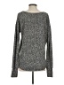 Cable & Gauge Animal Print Gray Pullover Sweater Size S - photo 2
