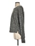 Cable & Gauge Animal Print Gray Pullover Sweater Size S - photo 5