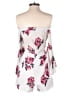 Socialite 100% Polyester Floral White Romper Size S - photo 2