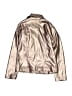 Little Lass 100% Polyurethane Metallic Gold Jacket Size 7 - 8 - photo 2