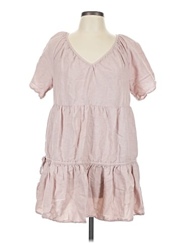 Madewell Linen-Blend Lorelei Mini Dress (view 1)