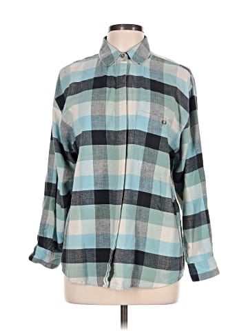 Diane von Furstenberg Long Sleeve Button-Down Shirt (view 1)