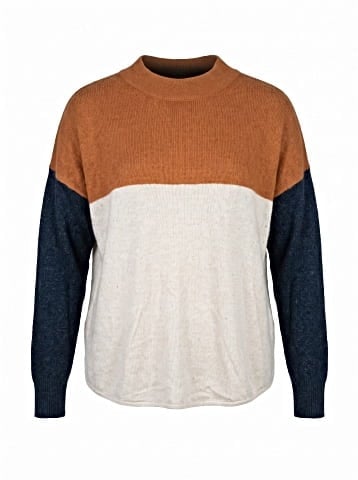Madewell Colorblock Ashbury Mockneck Sweater (view 1)