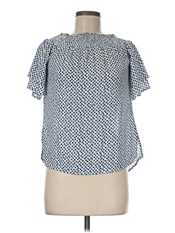Veronica M. Short Sleeve Blouse (view 1)