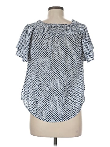 Veronica M. Short Sleeve Blouse (view 2)