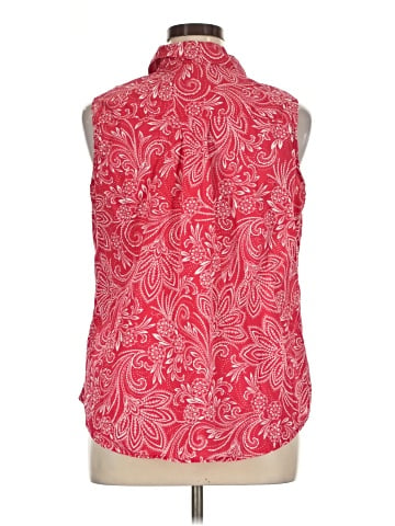 St. John's Bay Sleeveless Button-Down Shirt (view 2)