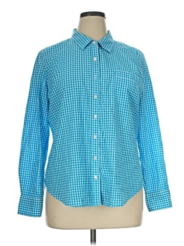 Company Ellen Tracy Long Sleeve Button-Down Shirt (view 1)