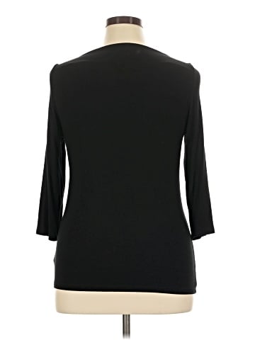 Adrienne Vittadini 3/4 Sleeve T-Shirt (view 2)