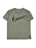 Nike 100% Polyester Gray Active T-Shirt Size 6 - 7 - photo 1