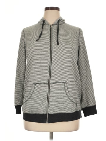 Woman Within Zip Up Hoodie (view 1)