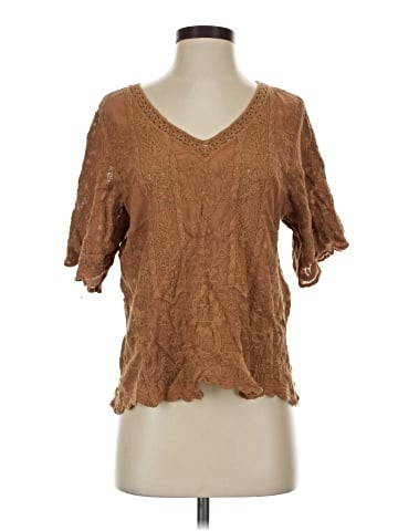 Democracy Short Sleeve Blouse (view 1)