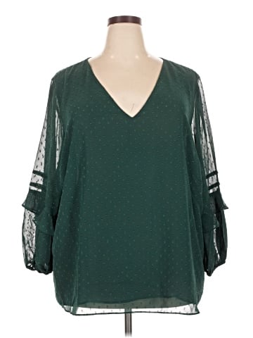 Calvin Klein 3/4 Sleeve Blouse (view 1)