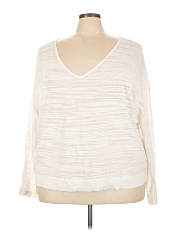 Lane Bryant 3/4 Sleeve T-Shirt (view 1)