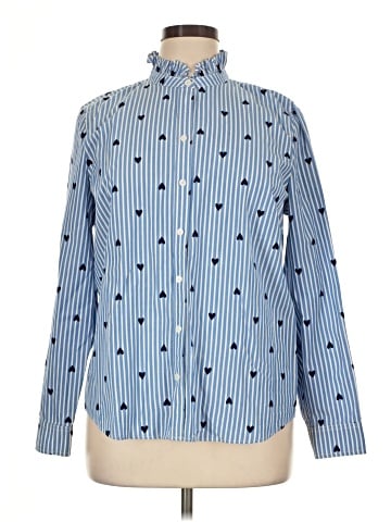 J.Crew Factory Store Long Sleeve Button-Down Shirt (view 1)