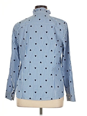 J.Crew Factory Store Long Sleeve Button-Down Shirt (view 2)