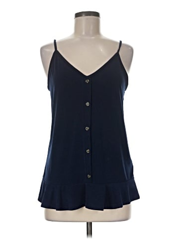 Green Envelope Sleeveless Blouse (view 1)