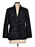 CAbi Paisley Black Blue Blazer Size 6 - photo 1