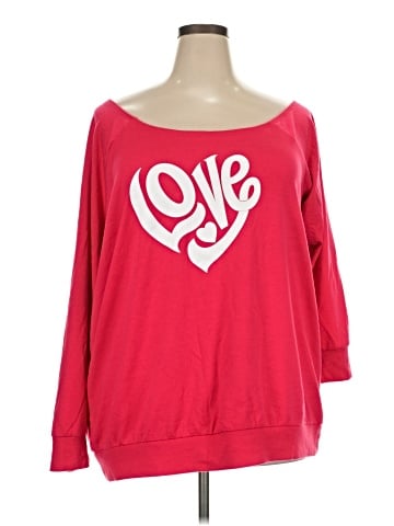 Torrid 3/4 Sleeve T-Shirt (view 1)
