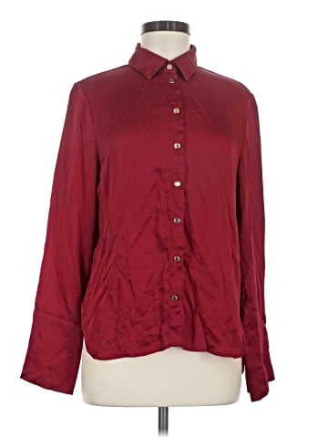 Anne Klein Long Sleeve Blouse (view 1)