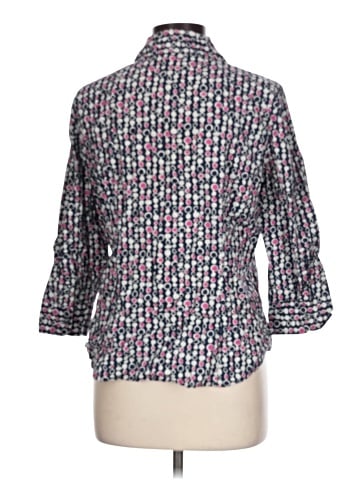 G.H. Bass & Co. 3/4 Sleeve Button-Down Shirt (view 2)