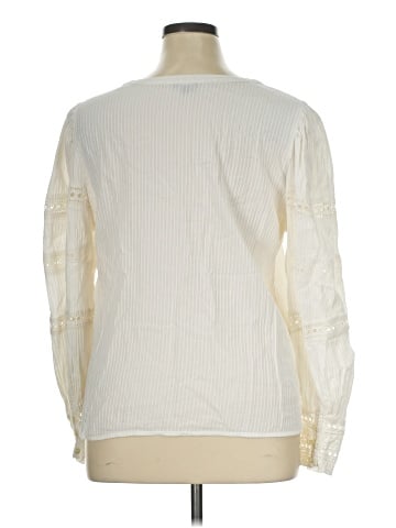 Ann Taylor Long Sleeve Blouse (view 2)