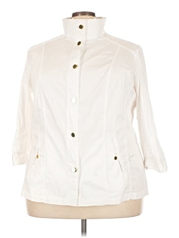 Charter Club 3/4 Sleeve Button-Down Shirt (view 1)