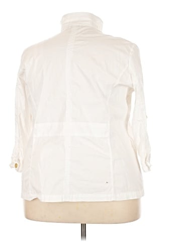 Charter Club 3/4 Sleeve Button-Down Shirt (view 2)