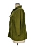 Chico's 100% Linen Green Jacket Size XL - photo 5