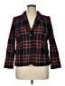 Talbots Plaid Red Blazer Size 14 - photo 1