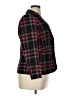 Talbots Plaid Red Blazer Size 14 - photo 4
