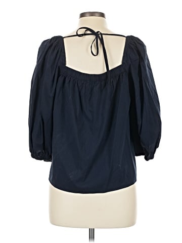 Madewell Puff-Sleeve Babydoll Top (view 2)