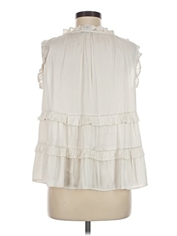 Aqua Sleeveless Blouse (view 2)