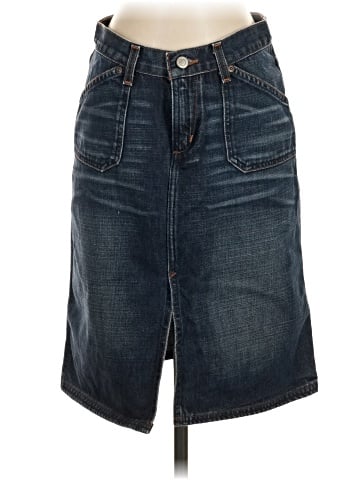 Express Denim Skirt (view 1)